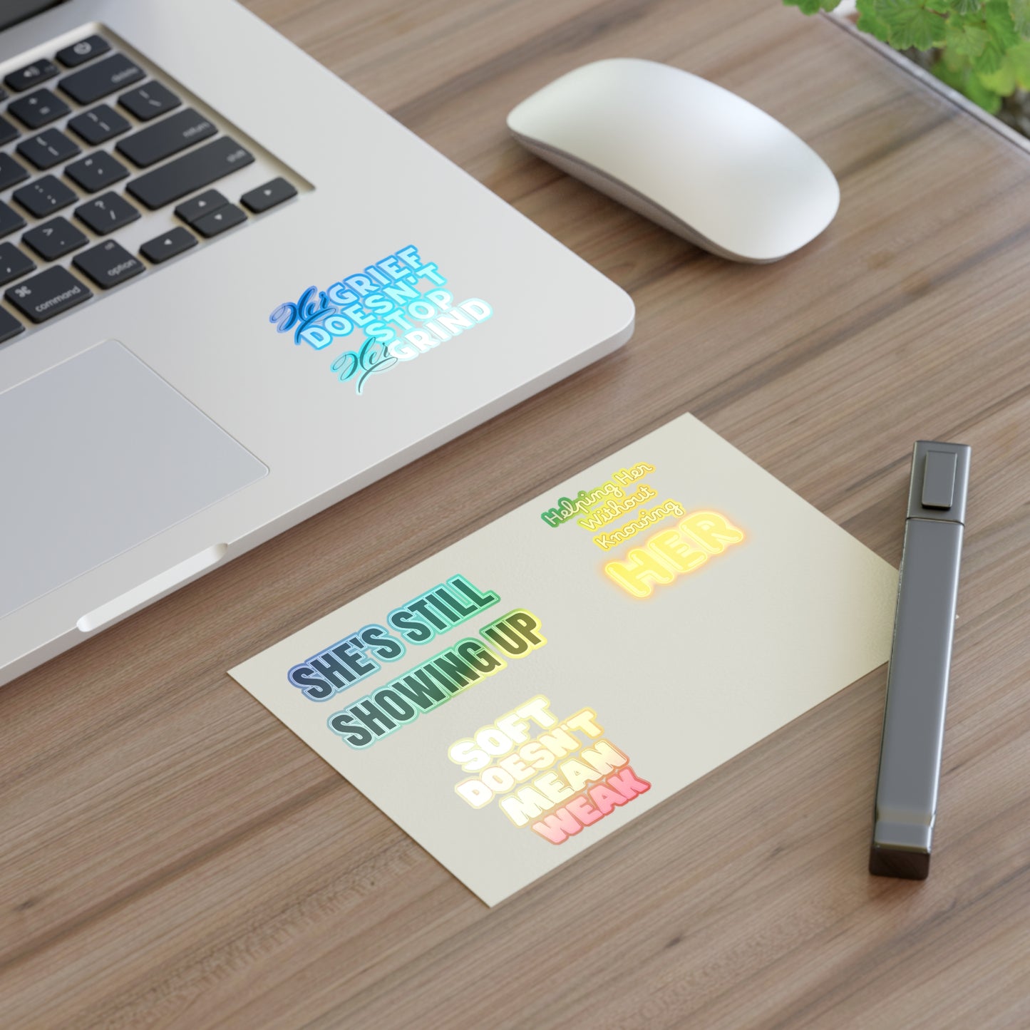 Support Sticker Pack – “She’s Still Showing Up” Edition
