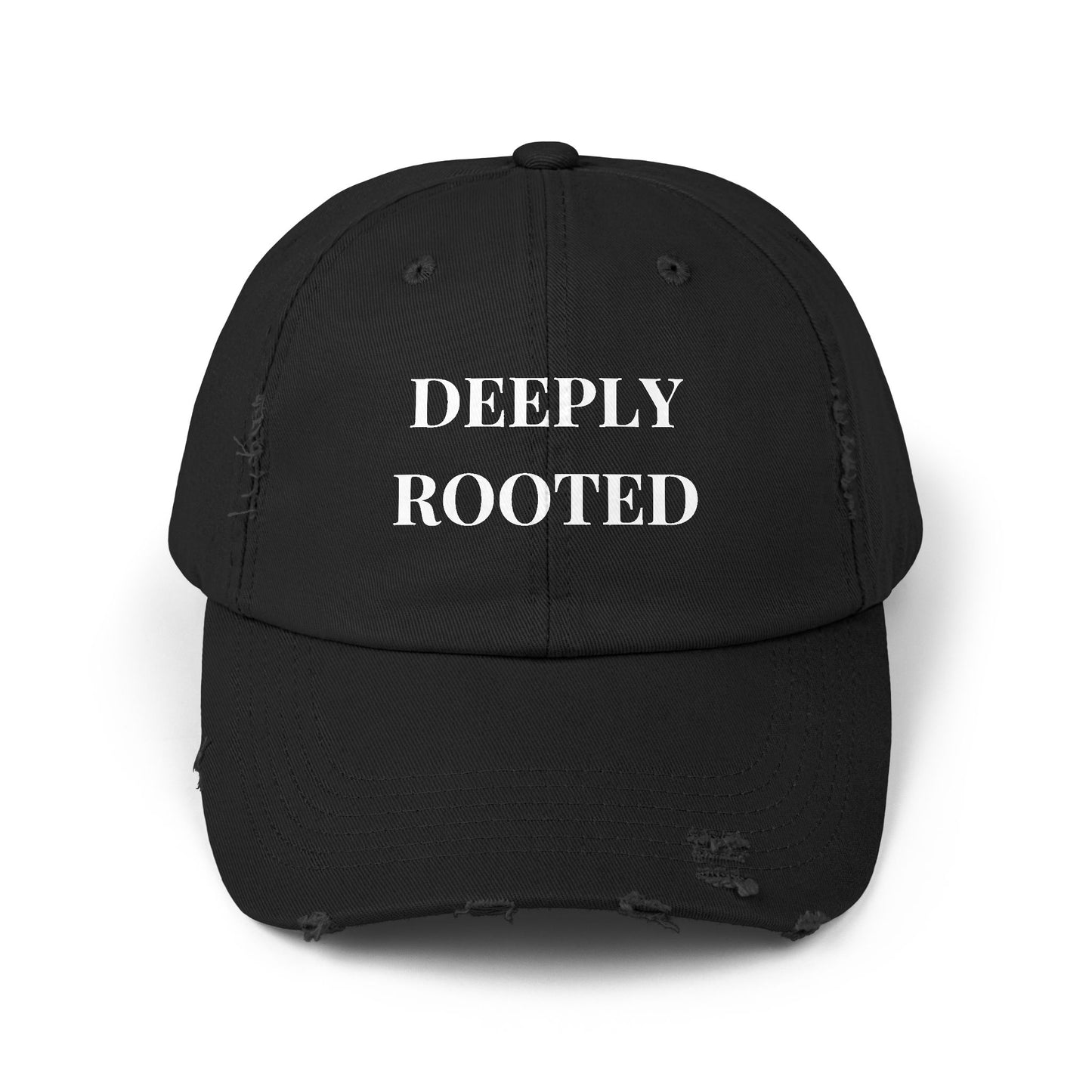 DEEPLY ROOTED Distressed Hat