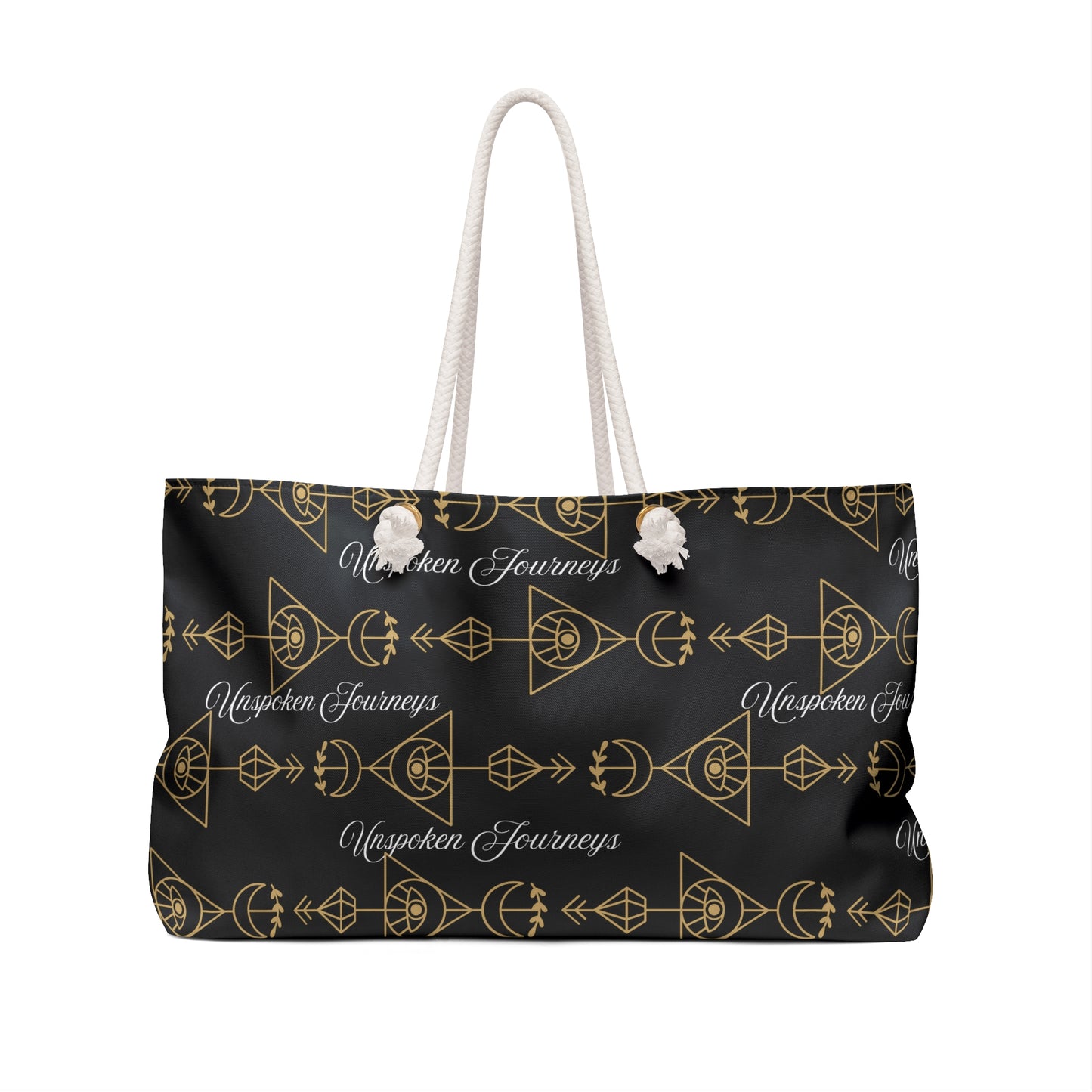 Signature Weekender Bag – Spiritual Carryall for Rituals, Retreats & Soft Living