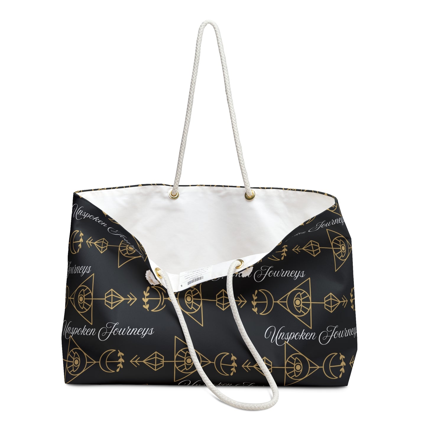 Signature Weekender Bag – Spiritual Carryall for Rituals, Retreats & Soft Living