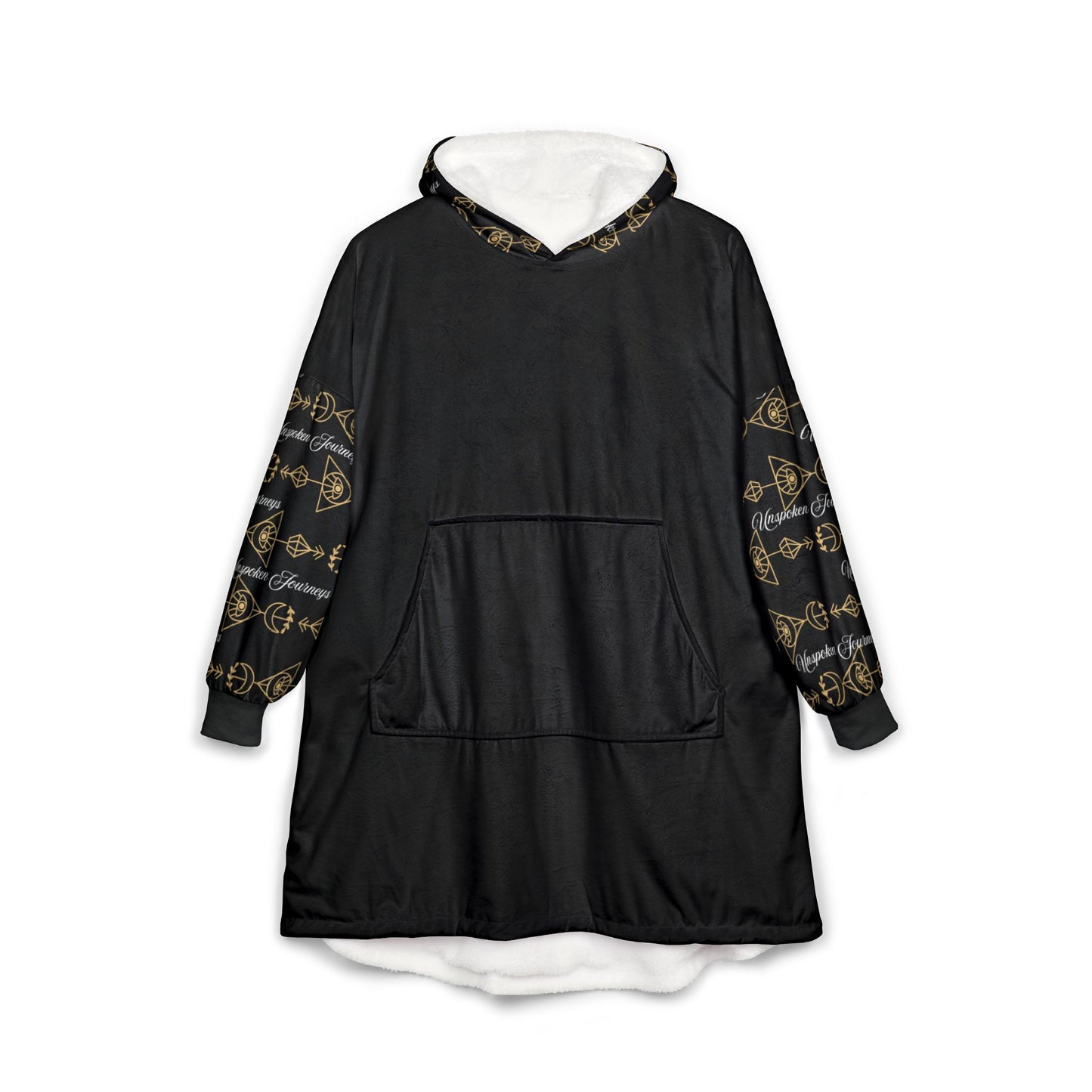 The Sacred Wrap — Oversized Hoodie Blanket