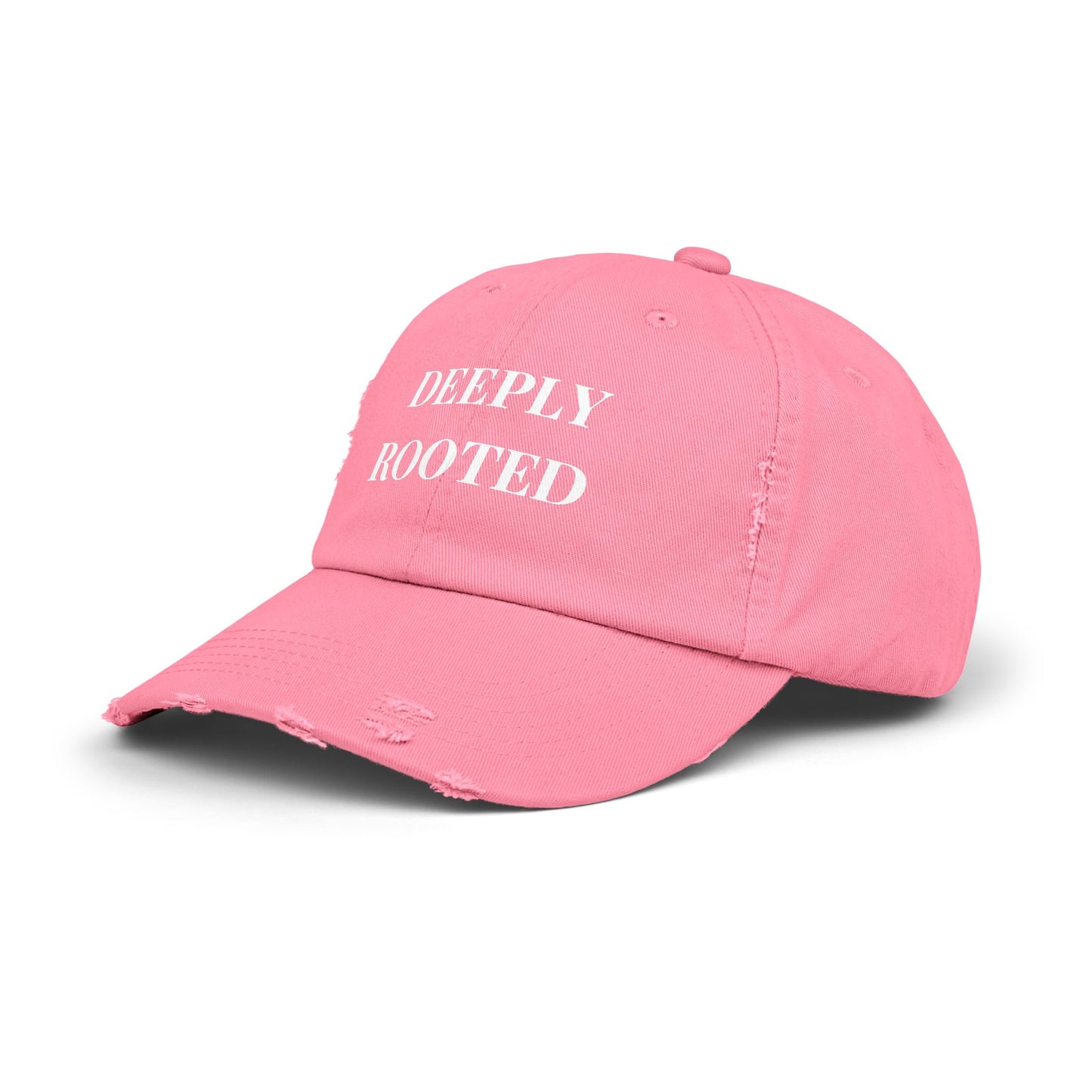 DEEPLY ROOTED Distressed Hat