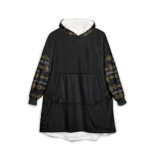 The Sacred Wrap — Oversized Hoodie Blanket