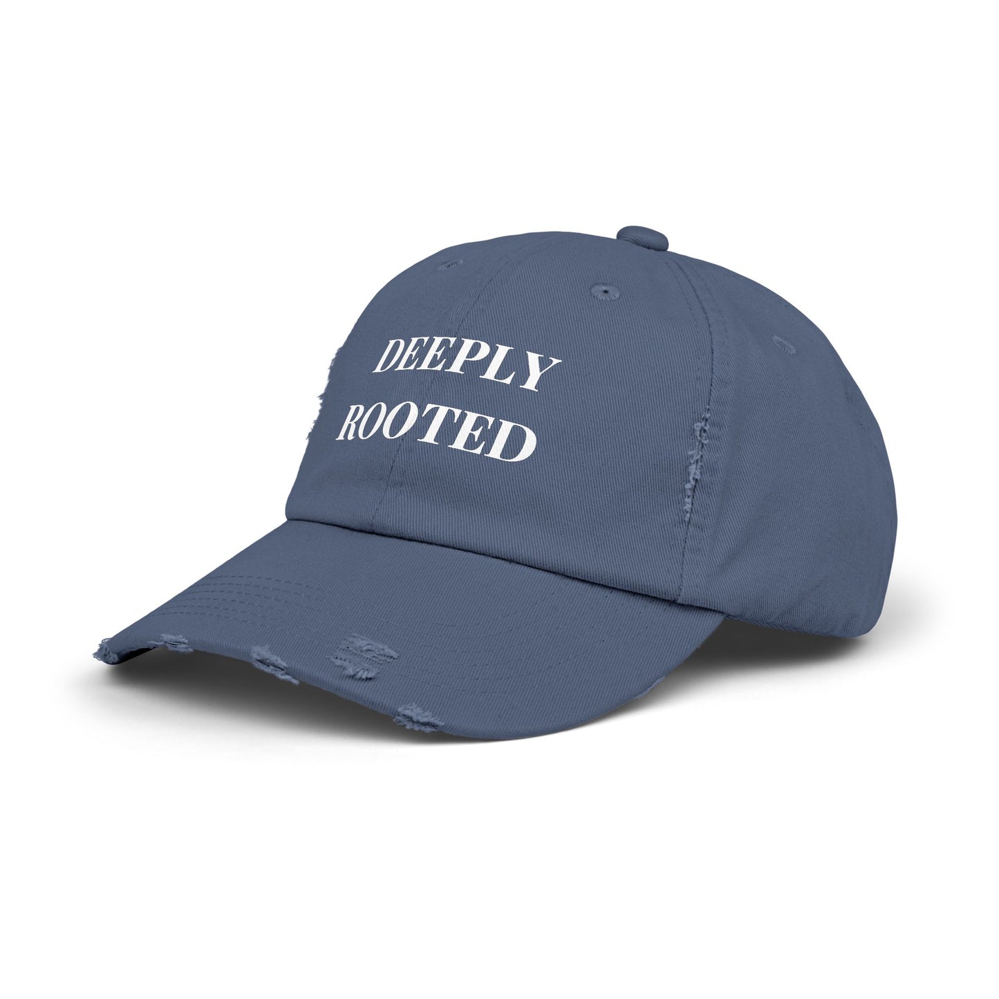 DEEPLY ROOTED Distressed Hat