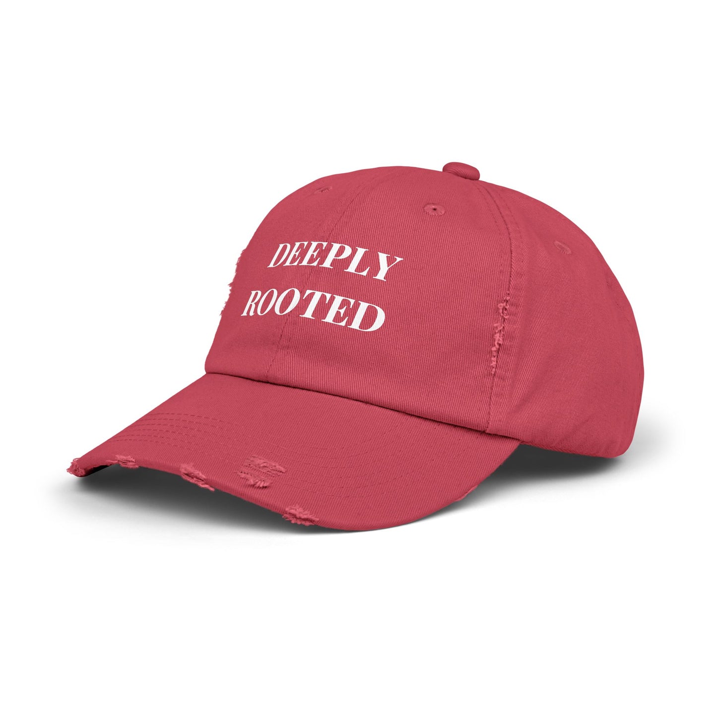 DEEPLY ROOTED Distressed Hat