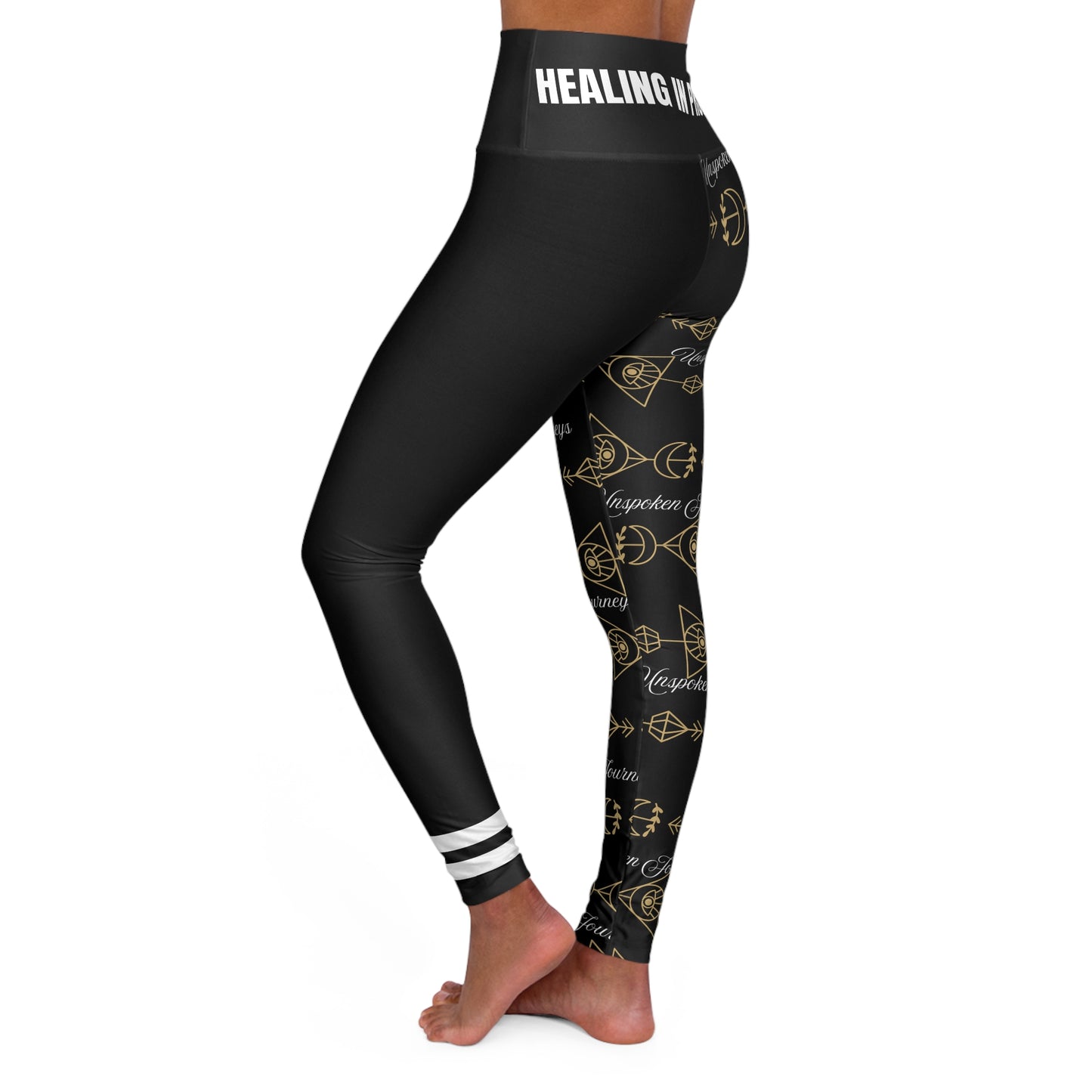 Healing in Progress Leggings – Spiritual Activewear for Rest & Rebirth