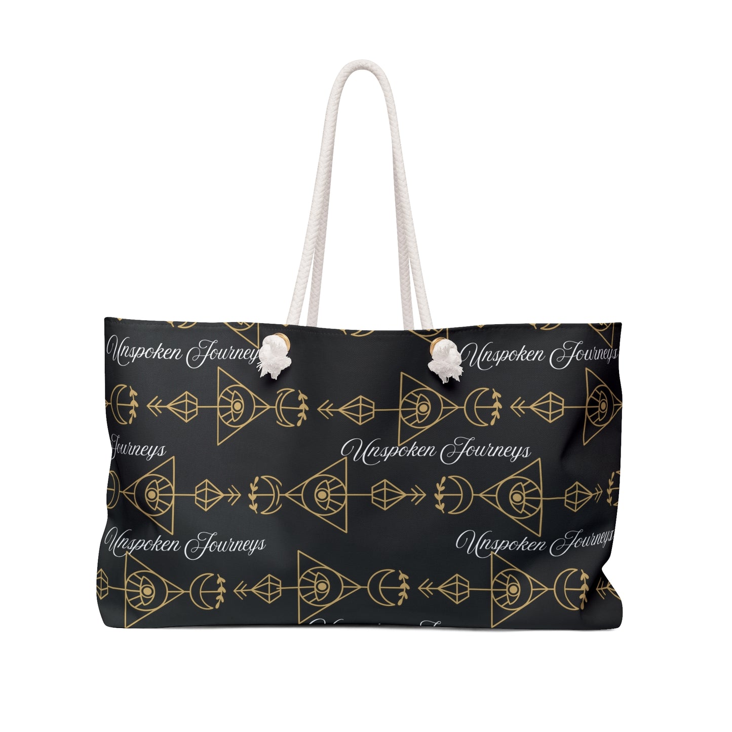 Signature Weekender Bag – Spiritual Carryall for Rituals, Retreats & Soft Living