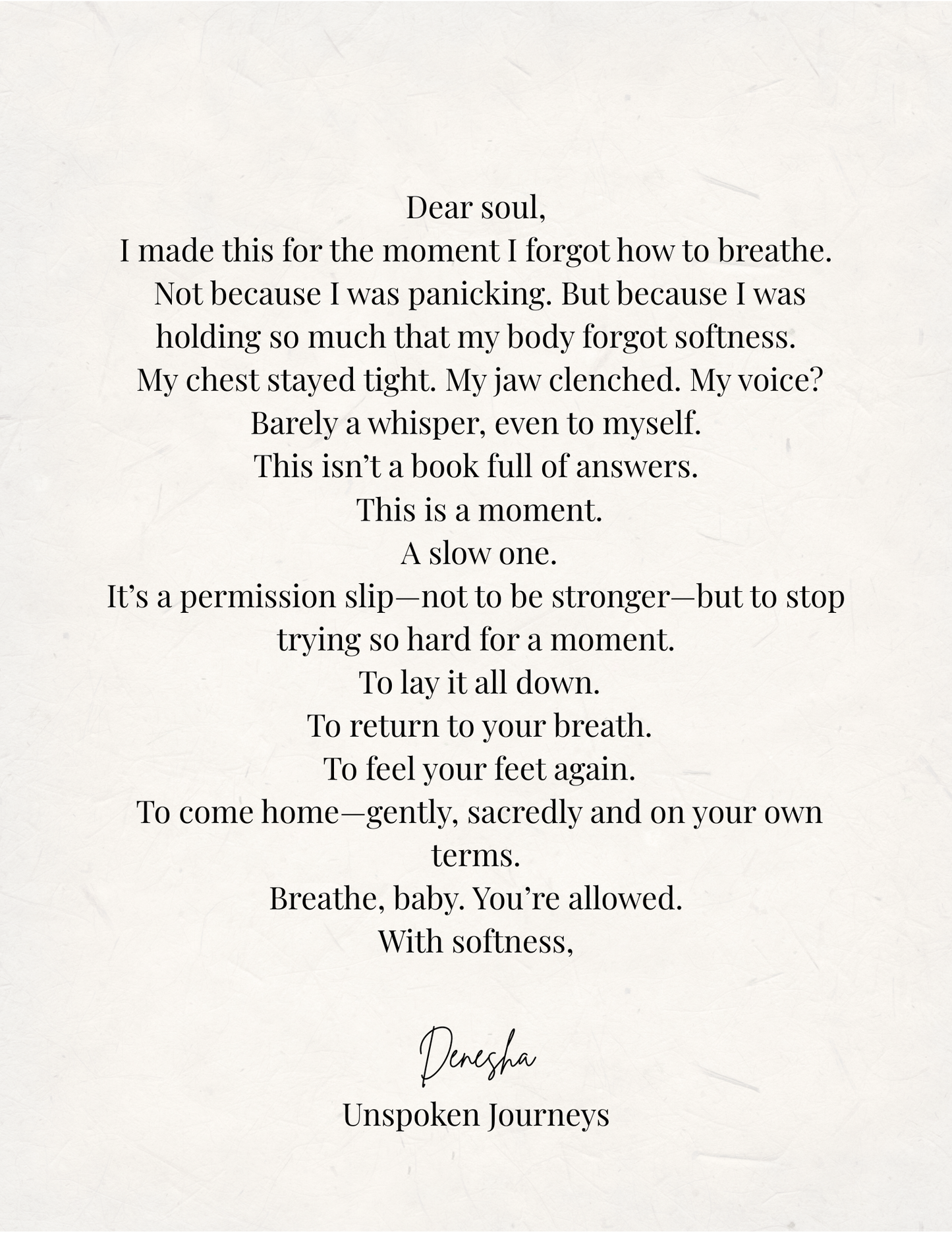 Breathe, Baby Digital Ritual Kit