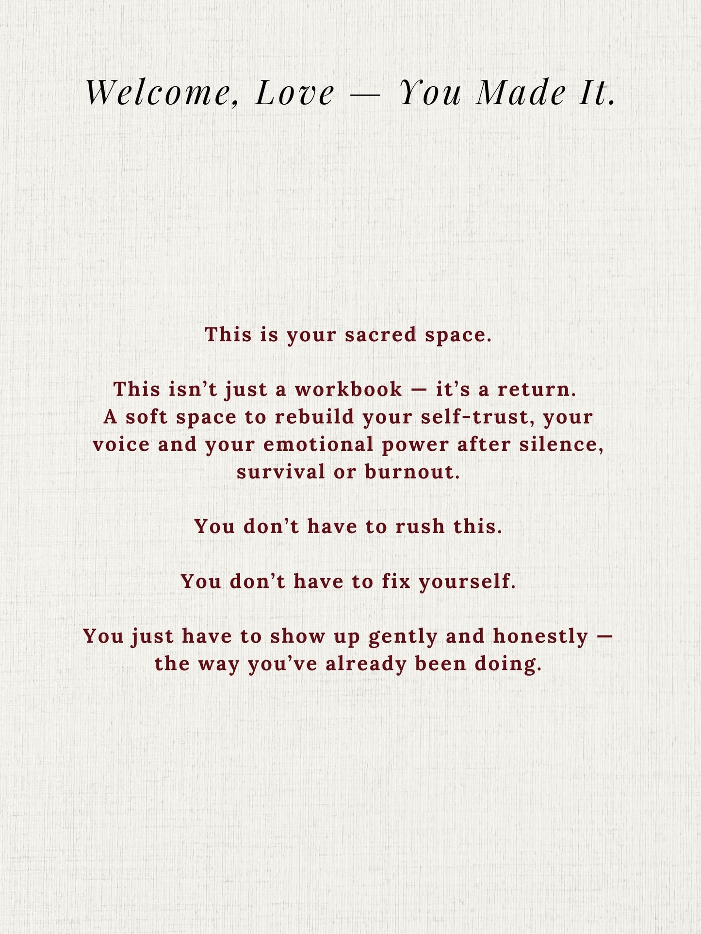 Self-Trust Ritual Bundle – Deeply Rooted + Unshakable