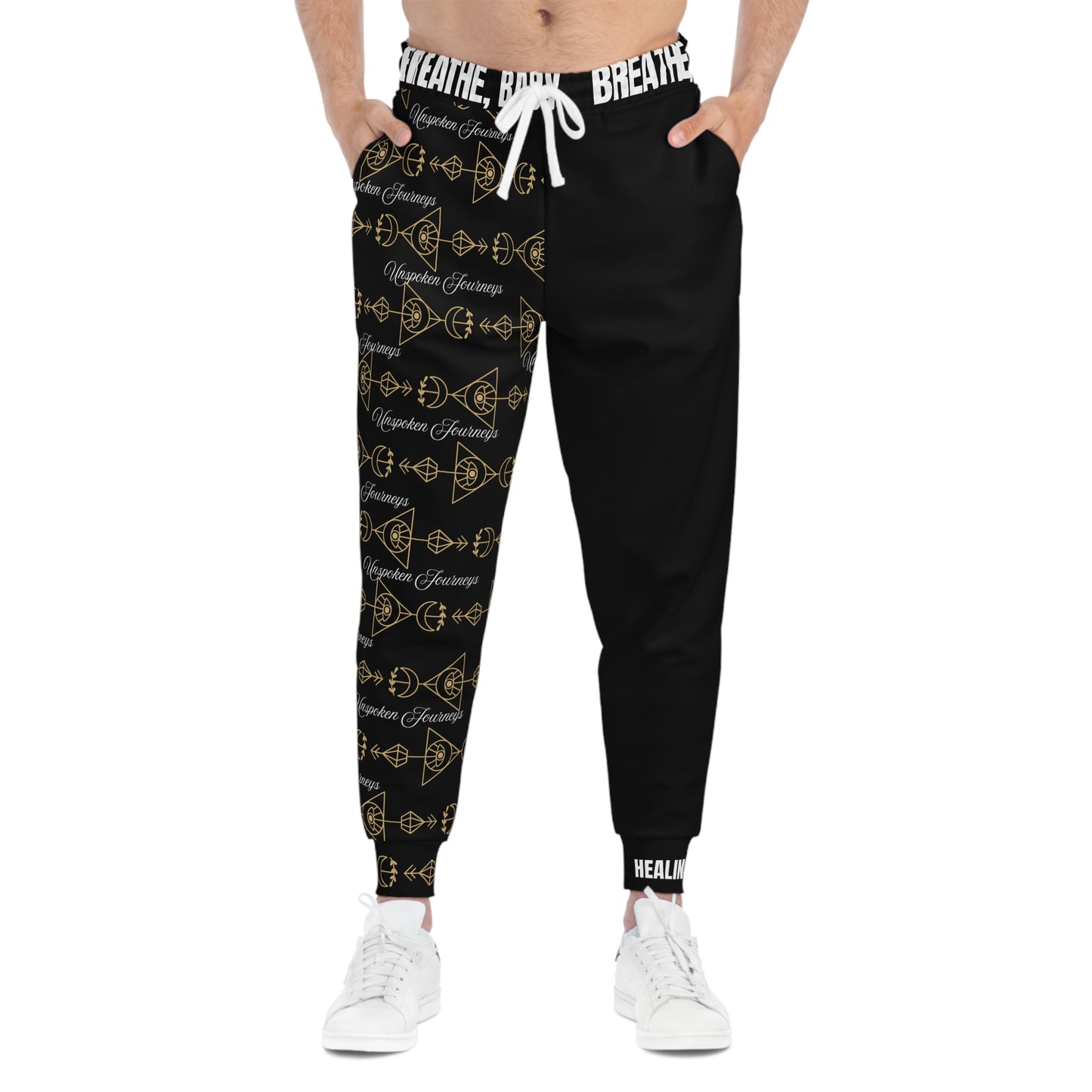 Breathe, Baby Joggers – Emotional Healing Joggers with Affirmation Waistband